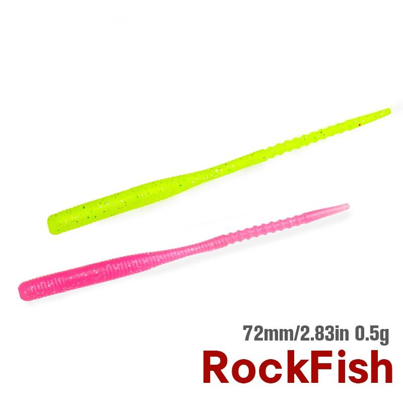 12pcs/set 72mm 0.5g Ajing Soft Fishing Lure LURKER Rockfish Swimbaits –  Wodonble