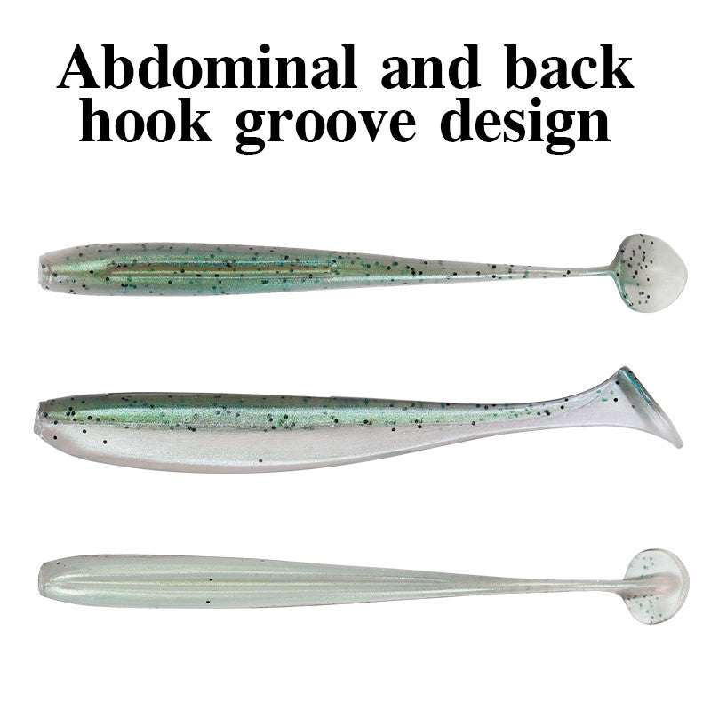 NEW SIZE 100mm 120mm T Tail Worm Soft Lures Easy Shiner Artificial Soft  Baits Odor Added For Bass Fishing Wobblers – Wodonble